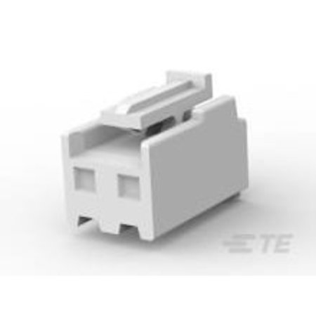 TE CONNECTIVITY 3.96 EP PLUG HSG 2P(NATURAL) 1-1123722-2